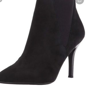 Black Suede boots Brand new 9x9